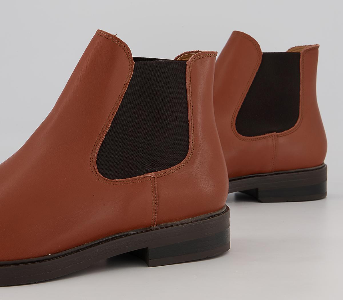 Selected HommeBlake Chelsea BootsCognac