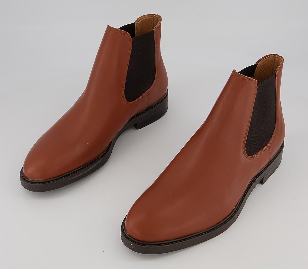 Selected HommeBlake Chelsea BootsCognac