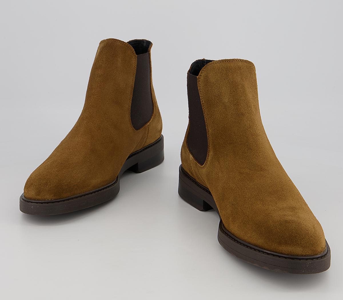 Selected Homme Blake Chelsea Boots Selected Homme Blake Chelsea Boots Rust Suede