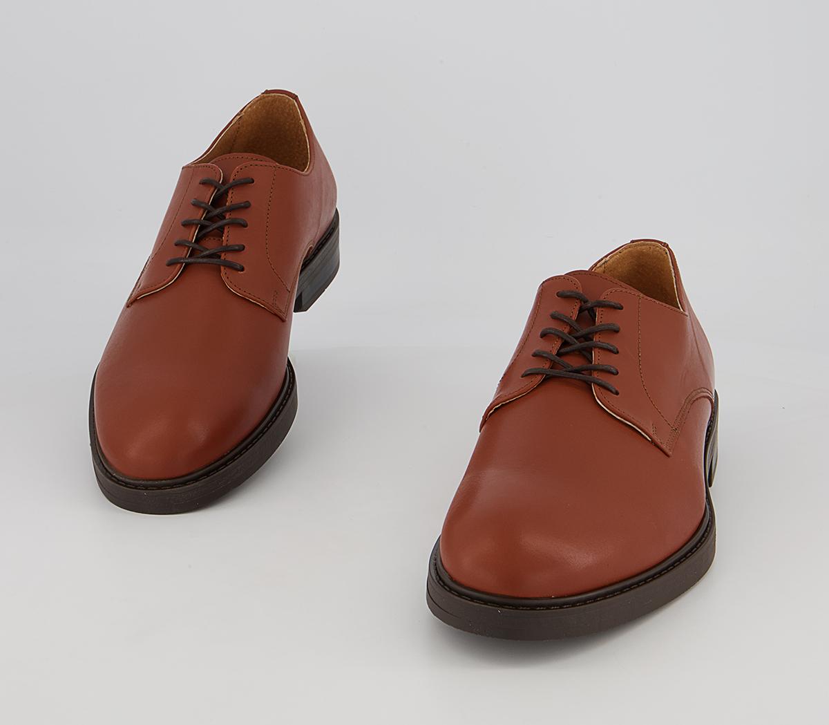 Selected Homme Blake Derby Shoes Selected Homme Blake Derby Shoes Cognac