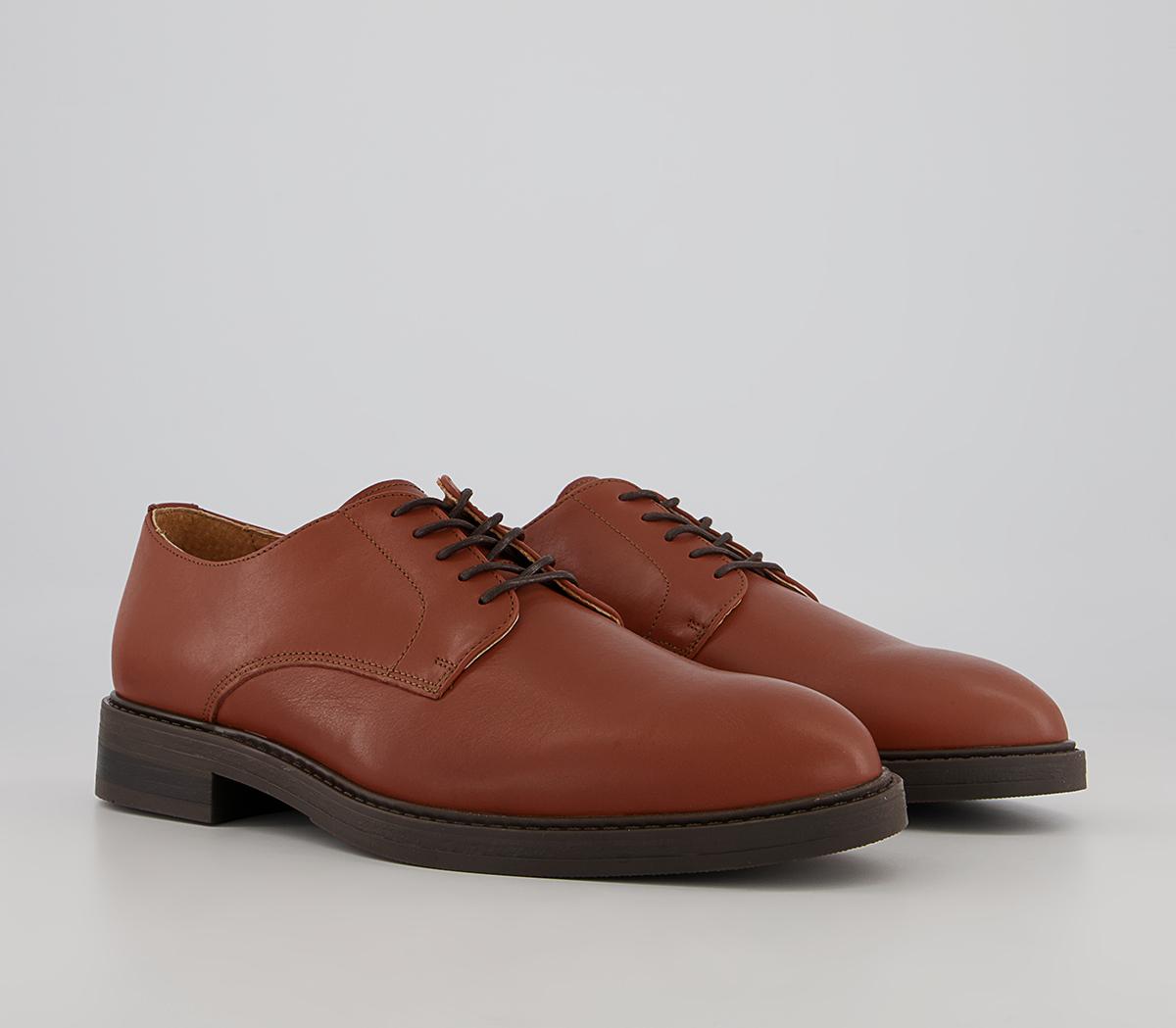 Selected Homme Blake Derby Shoes Selected Homme Blake Derby Shoes Cognac