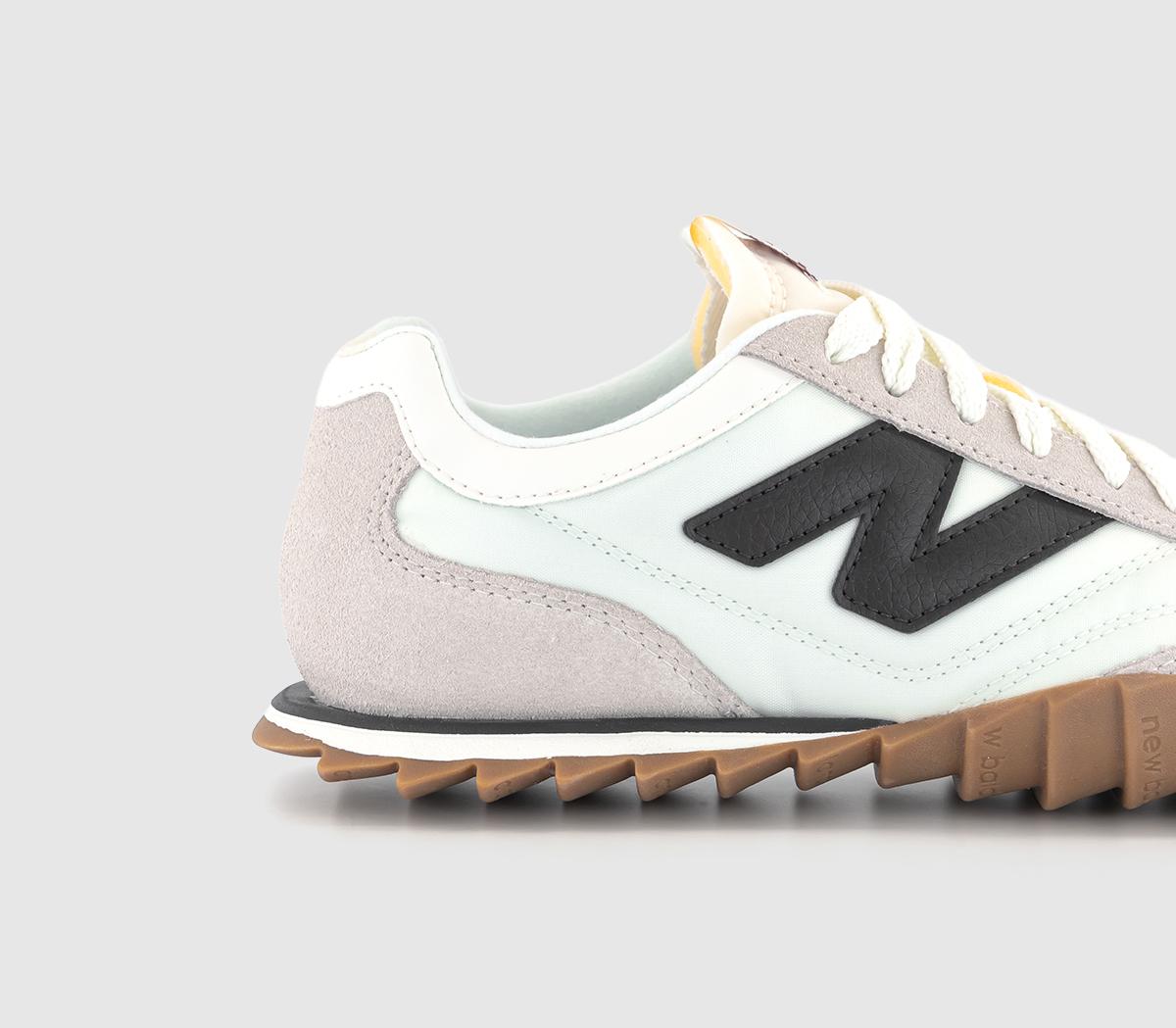 New BalanceRC30 Trainers Sea Salt White Black Gum