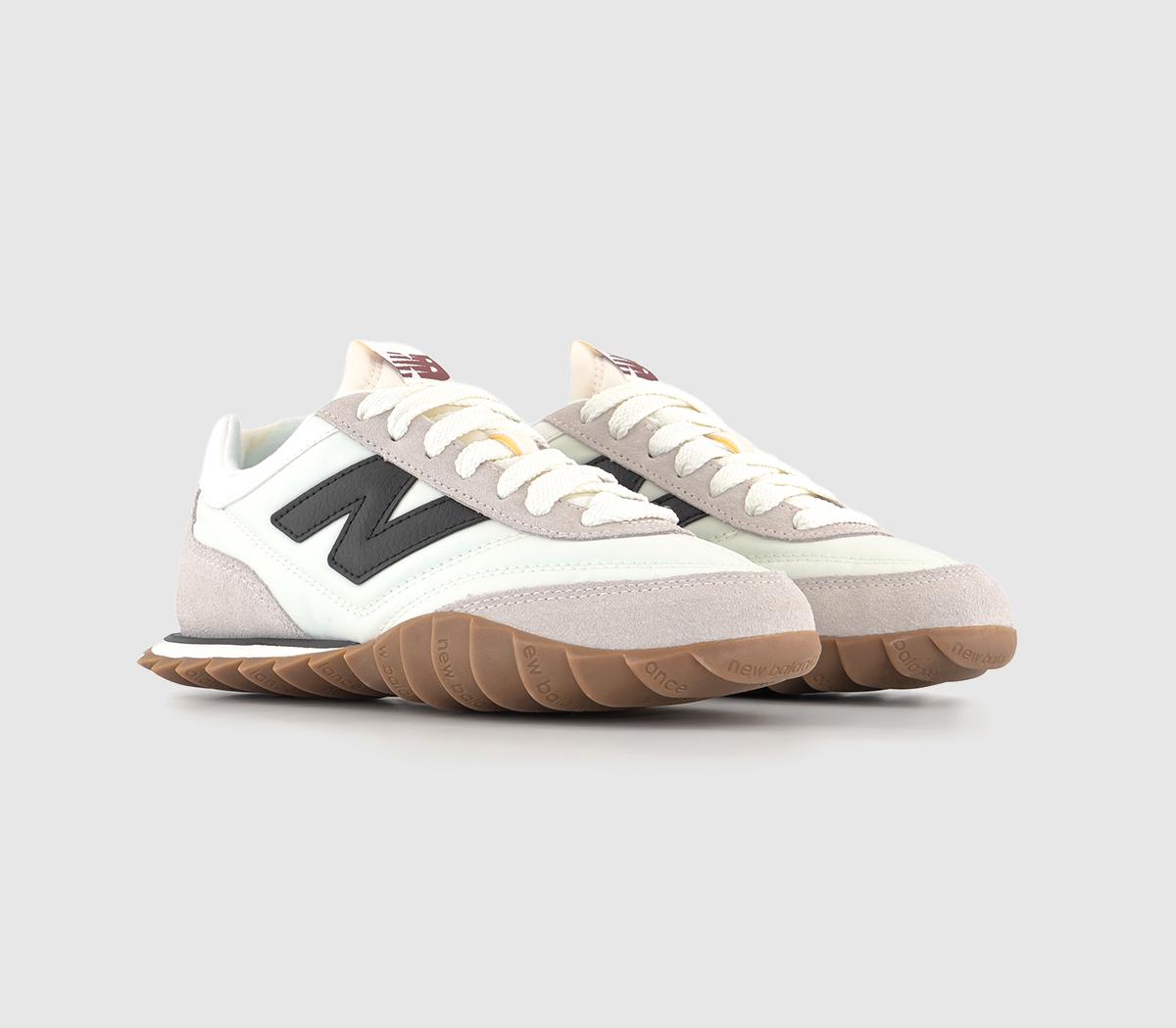 New BalanceRC30 Trainers Sea Salt White Black Gum