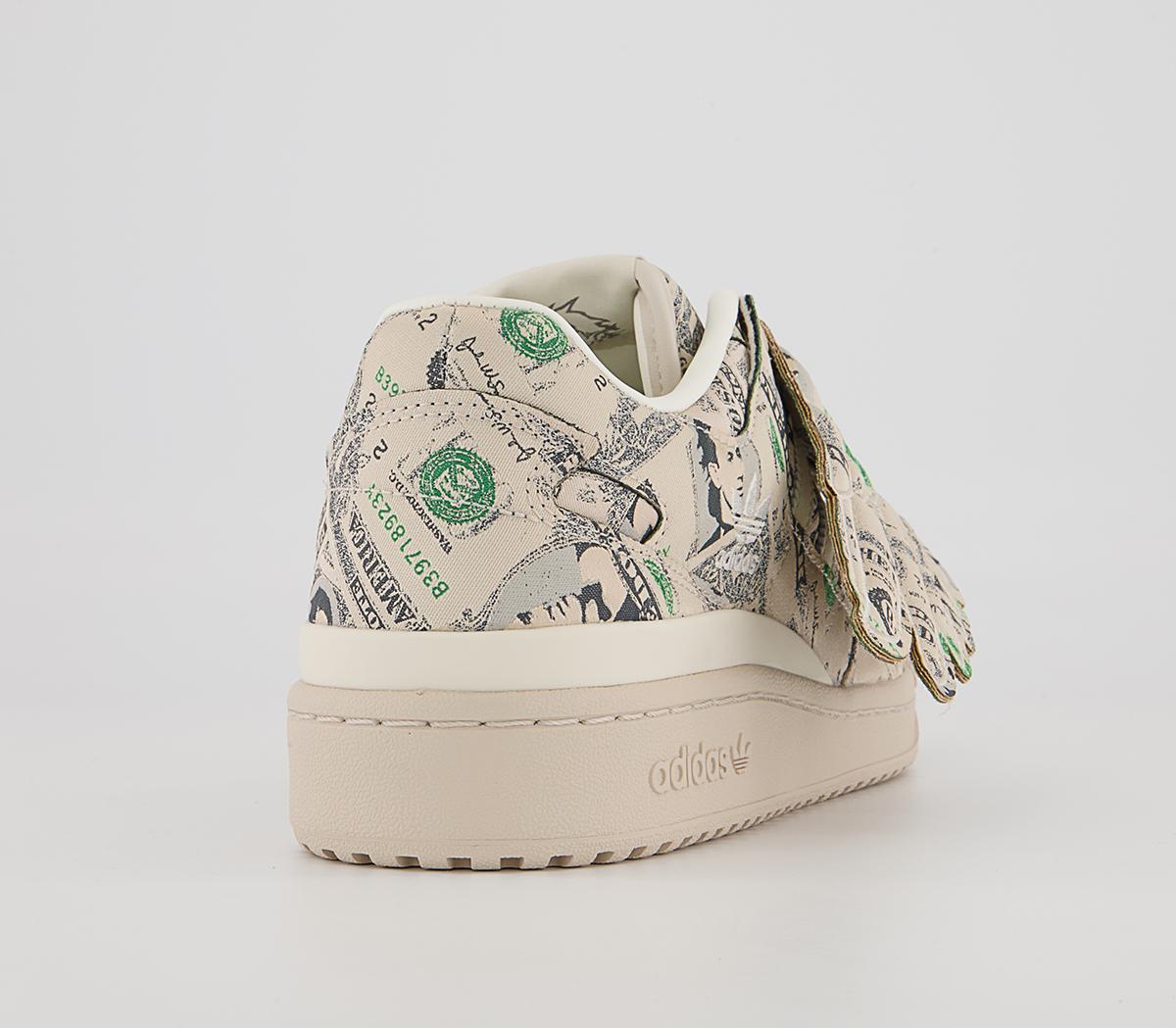adidas Forum Low Wings 1.0 Trainers adidas Forum Low Wings 1.0 Trainers Js Money Clear Brown Off White