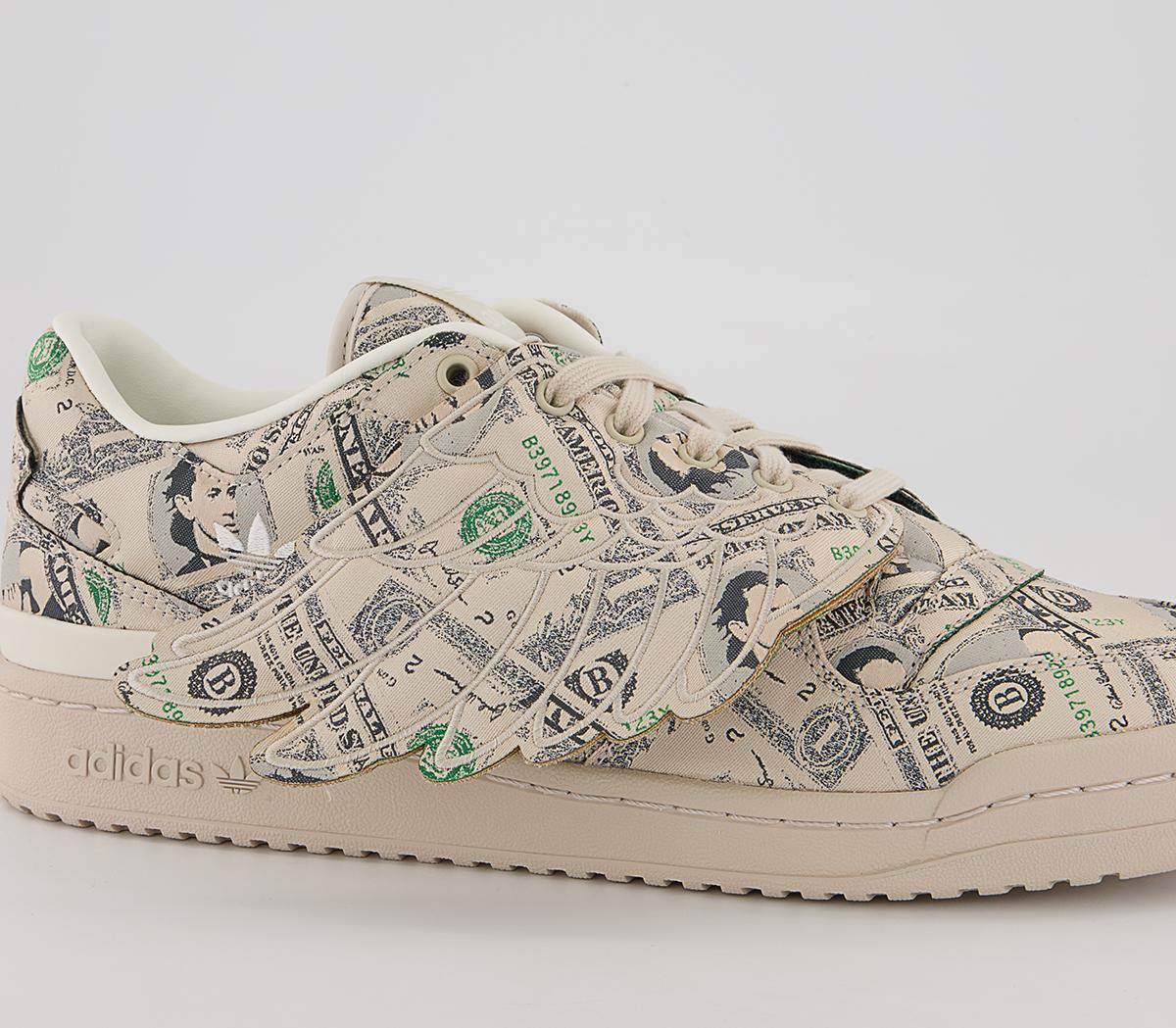 adidas Forum Low Wings 1.0 Trainers adidas Forum Low Wings 1.0 Trainers Js Money Clear Brown Off White