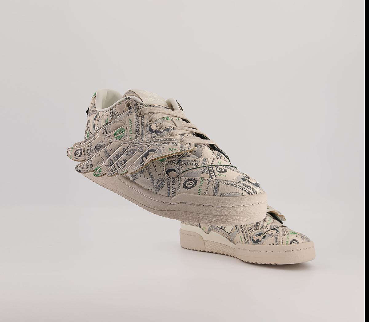adidas Forum Low Wings 1.0 Trainers adidas Forum Low Wings 1.0 Trainers Js Money Clear Brown Off White
