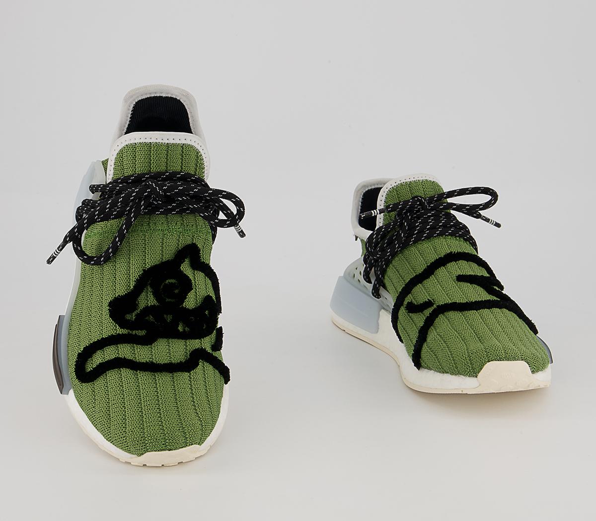 adidas gazelle silver green womens Adidas NMD Hu Pharrell Dash Green