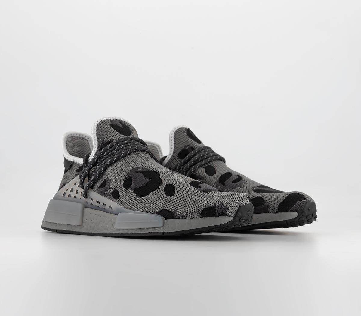 adidasHU NMD TrainersAsh Solid Grey Core Black