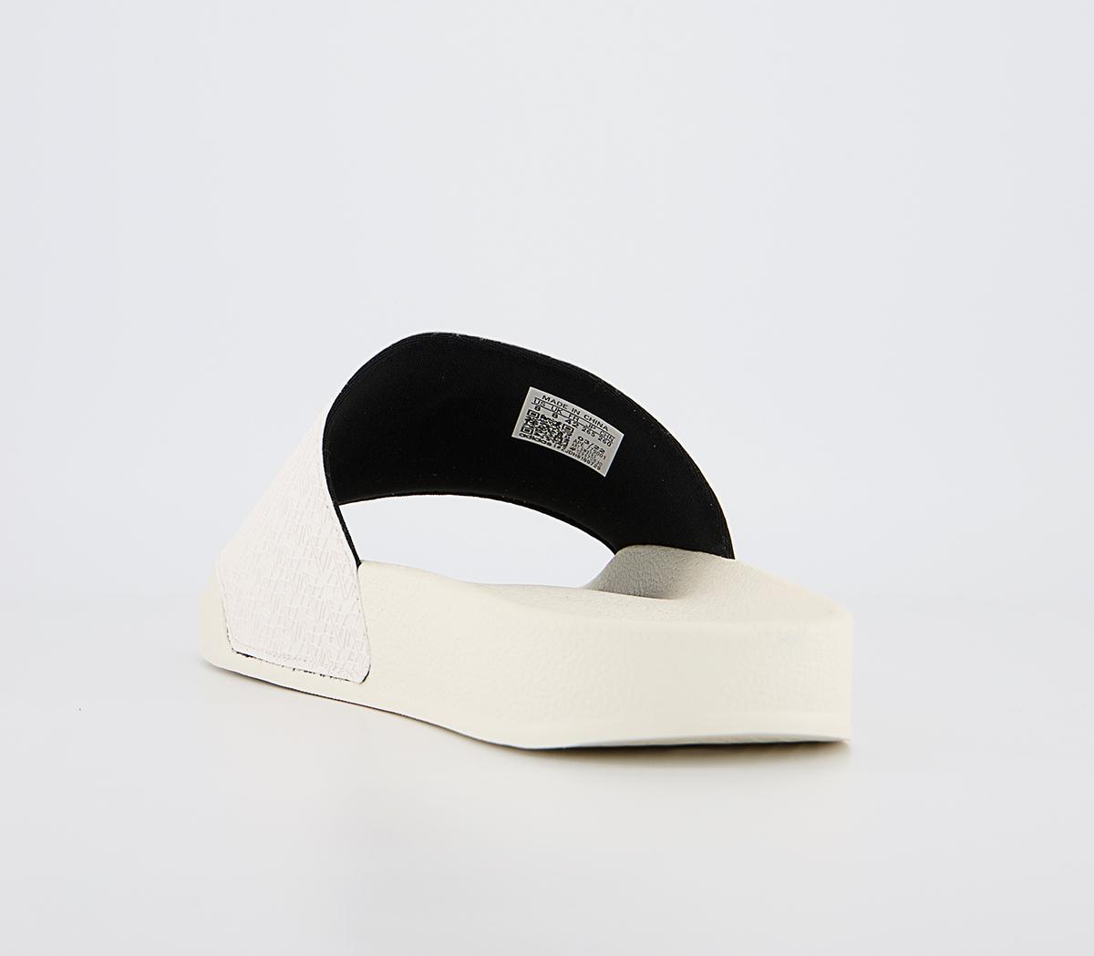 adidas Consortium Adilette SPZL Slides adidas Consortium Adilette SPZL Slides Core White Core Black Core White