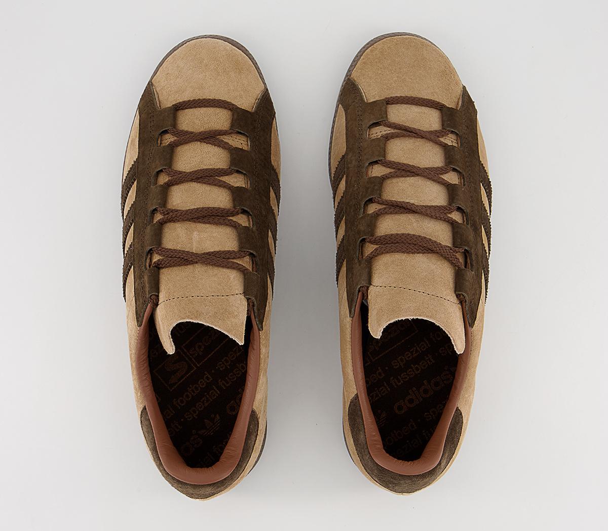 adidas Consortium Sawley SPZL Trainers adidas Consortium Sawley SPZL Trainers Brown Desert Core White