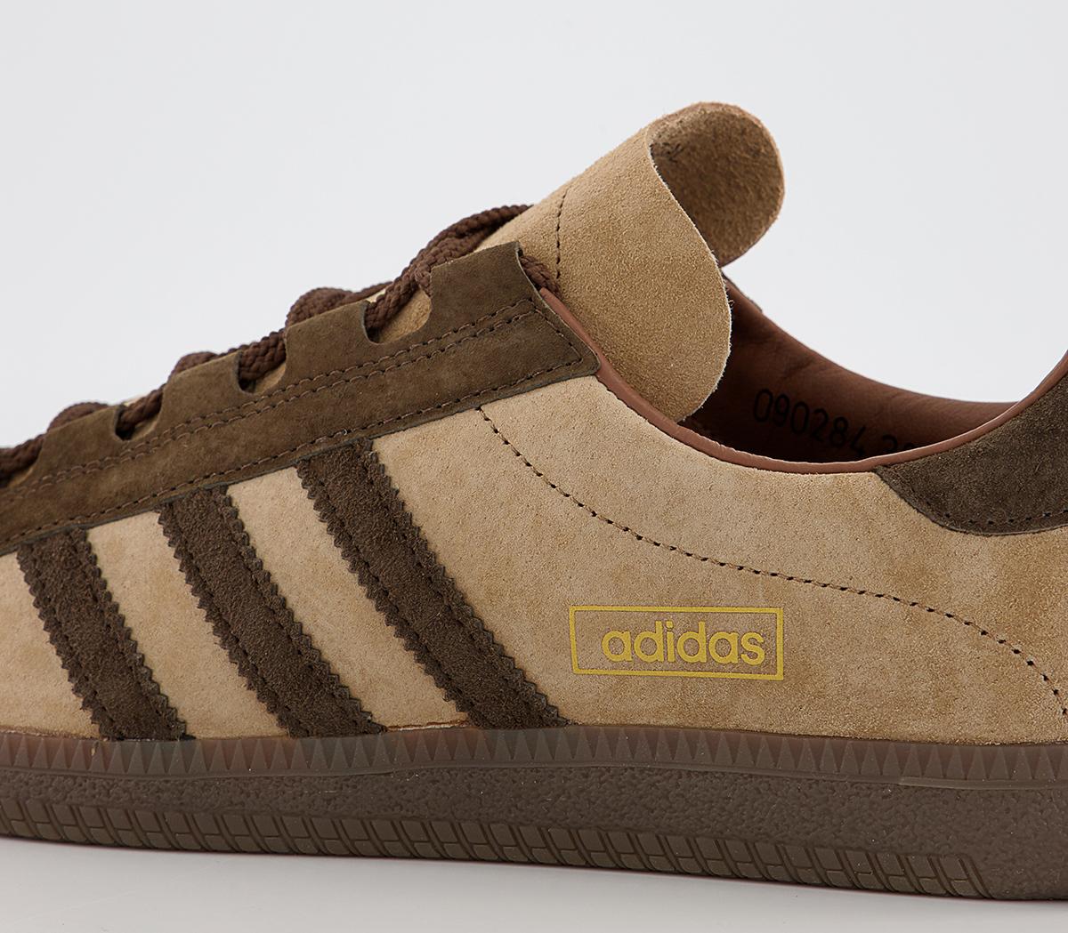 adidas Consortium Sawley SPZL Trainers adidas Consortium Sawley SPZL Trainers Brown Desert Core White