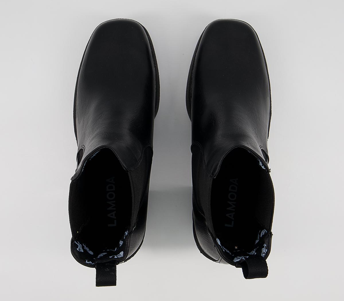 Lamoda Lamoda Heeled Chelsea Boots Lamoda Lamoda Heeled Chelsea Boots Black