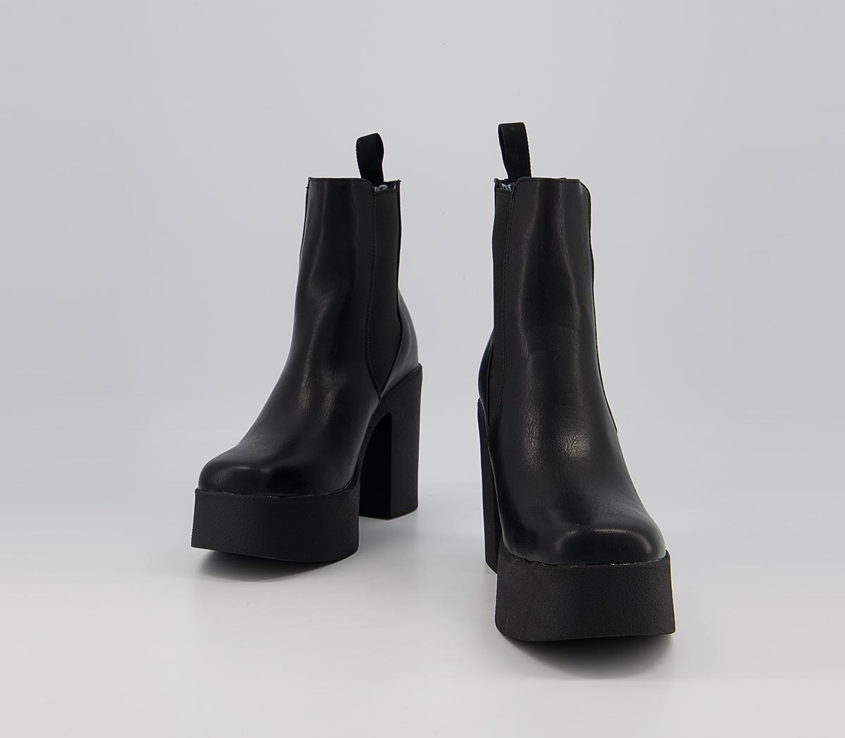 Lamoda Lamoda Heeled Chelsea Boots Lamoda Lamoda Heeled Chelsea Boots Black