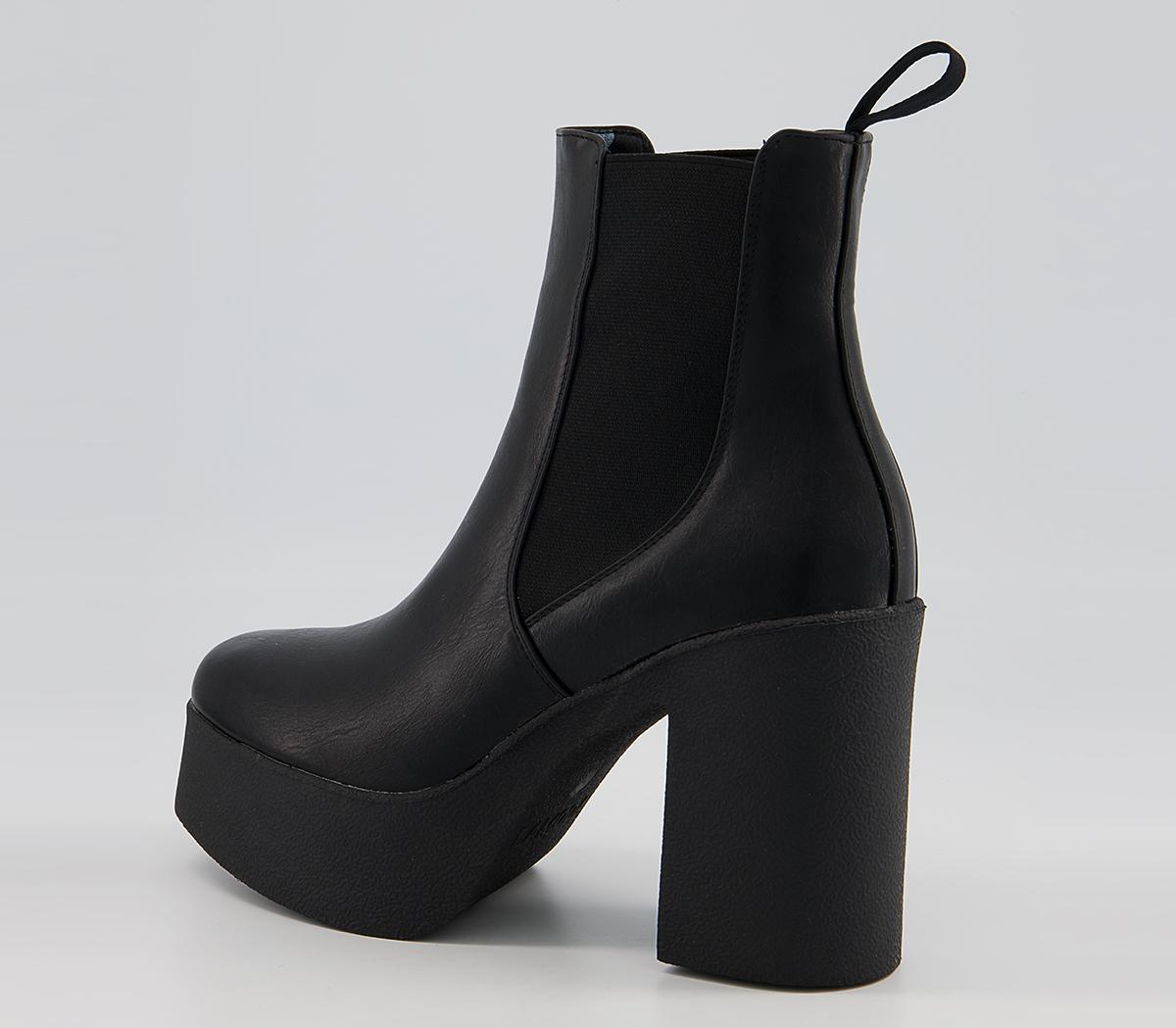 Lamoda Lamoda Heeled Chelsea Boots Lamoda Lamoda Heeled Chelsea Boots Black