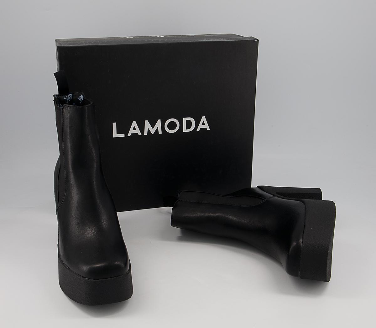 Lamoda Lamoda Heeled Chelsea Boots Lamoda Lamoda Heeled Chelsea Boots Black