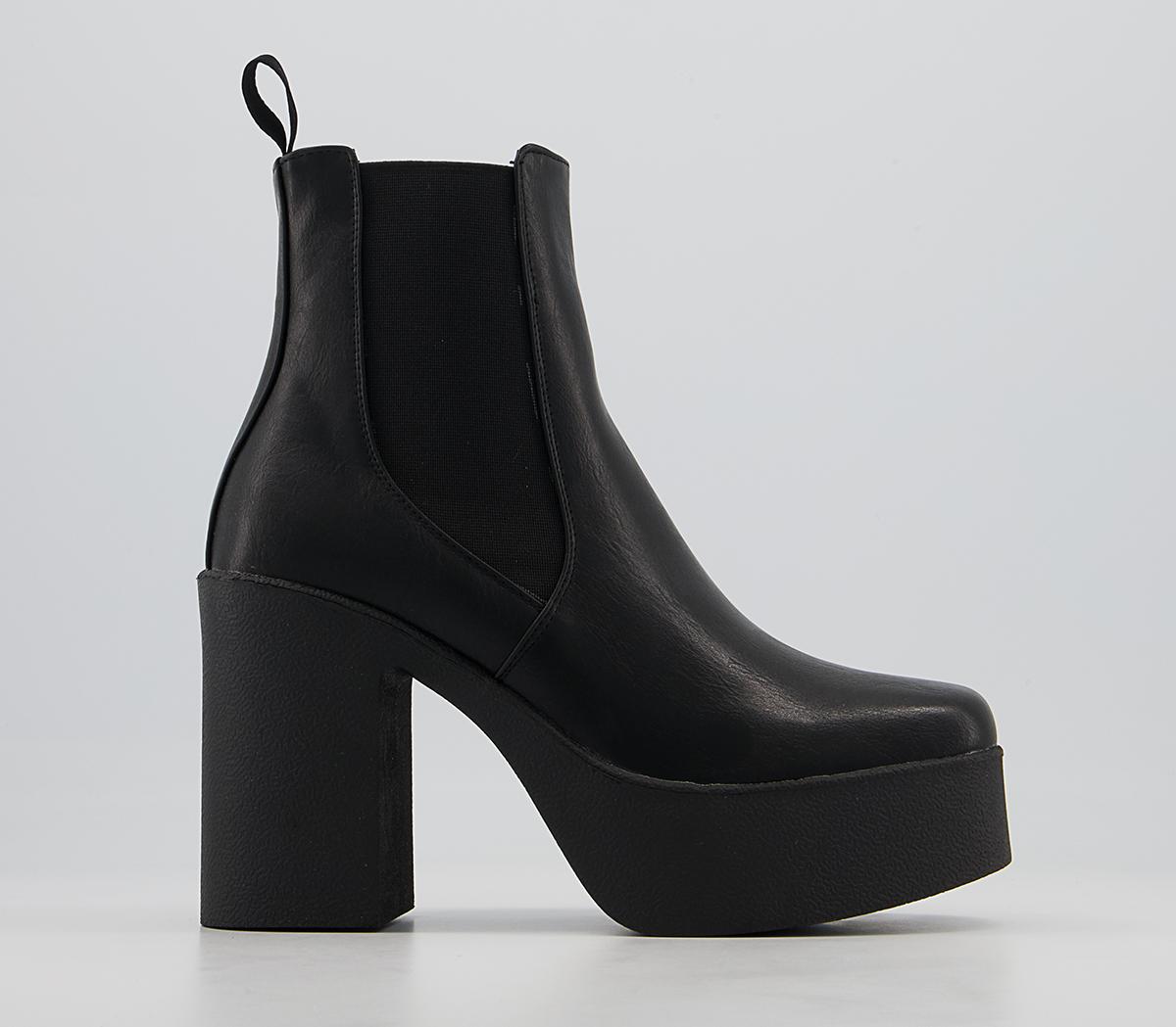 Lamoda Lamoda Heeled Chelsea Boots Lamoda Lamoda Heeled Chelsea Boots Black