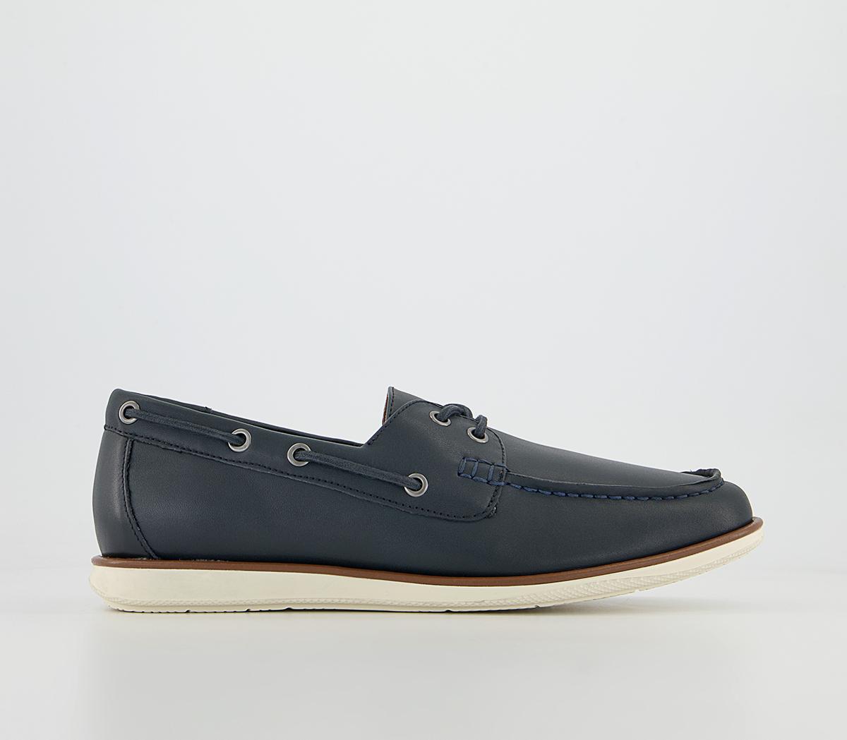 OFFICECarlow Premium Boat ShoesNavy Leather
