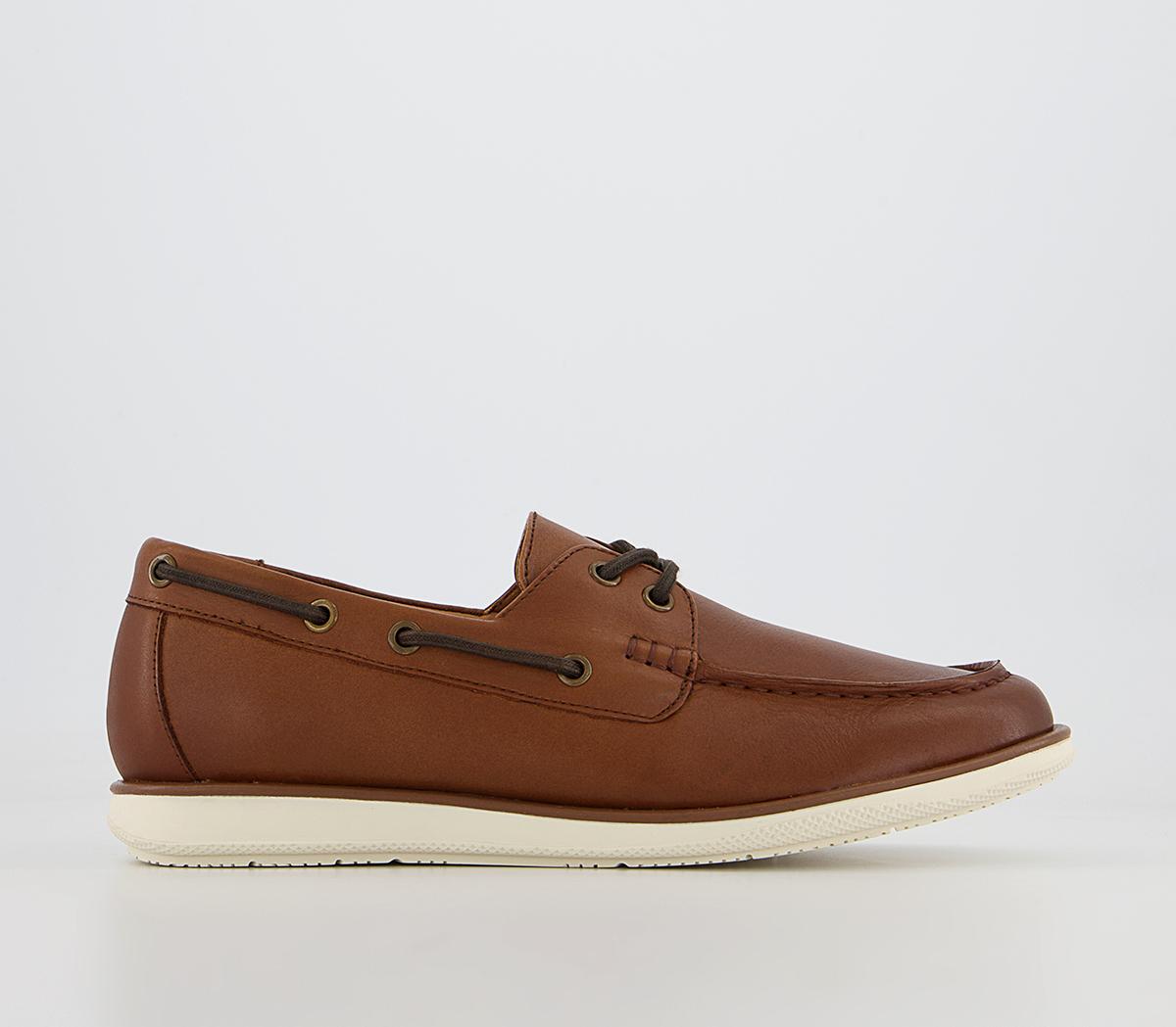 OFFICECarlow Premium Boat ShoesTan Leather