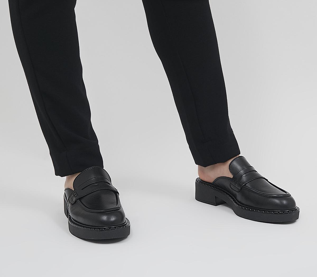 OfficeFavourite Loafer MulesBlack Leather