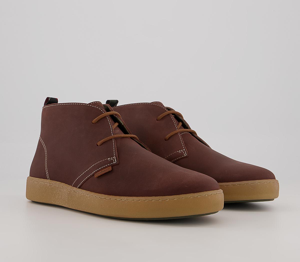 Barbour Yuma Chukka Boots Bordeaux - Men’s Boots