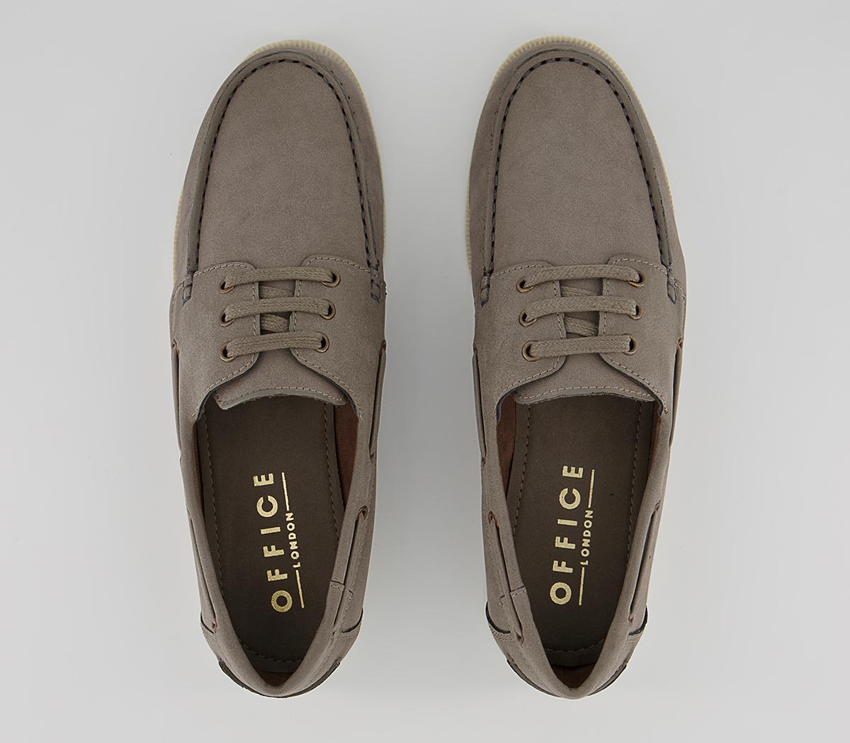 Office Cree Boat Shoes Office Cree Boat Shoes Grey