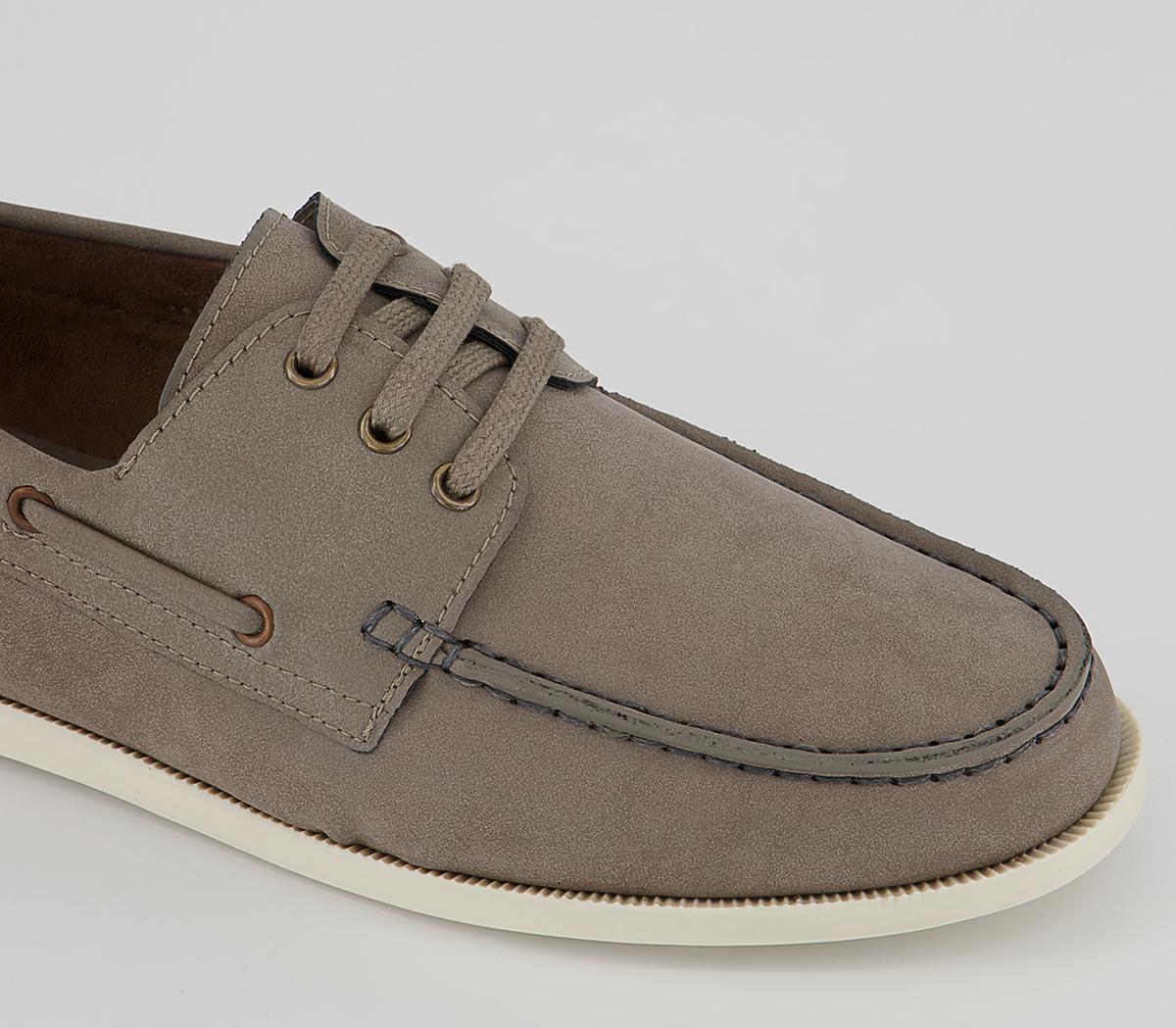 Office Cree Boat Shoes Office Cree Boat Shoes Grey