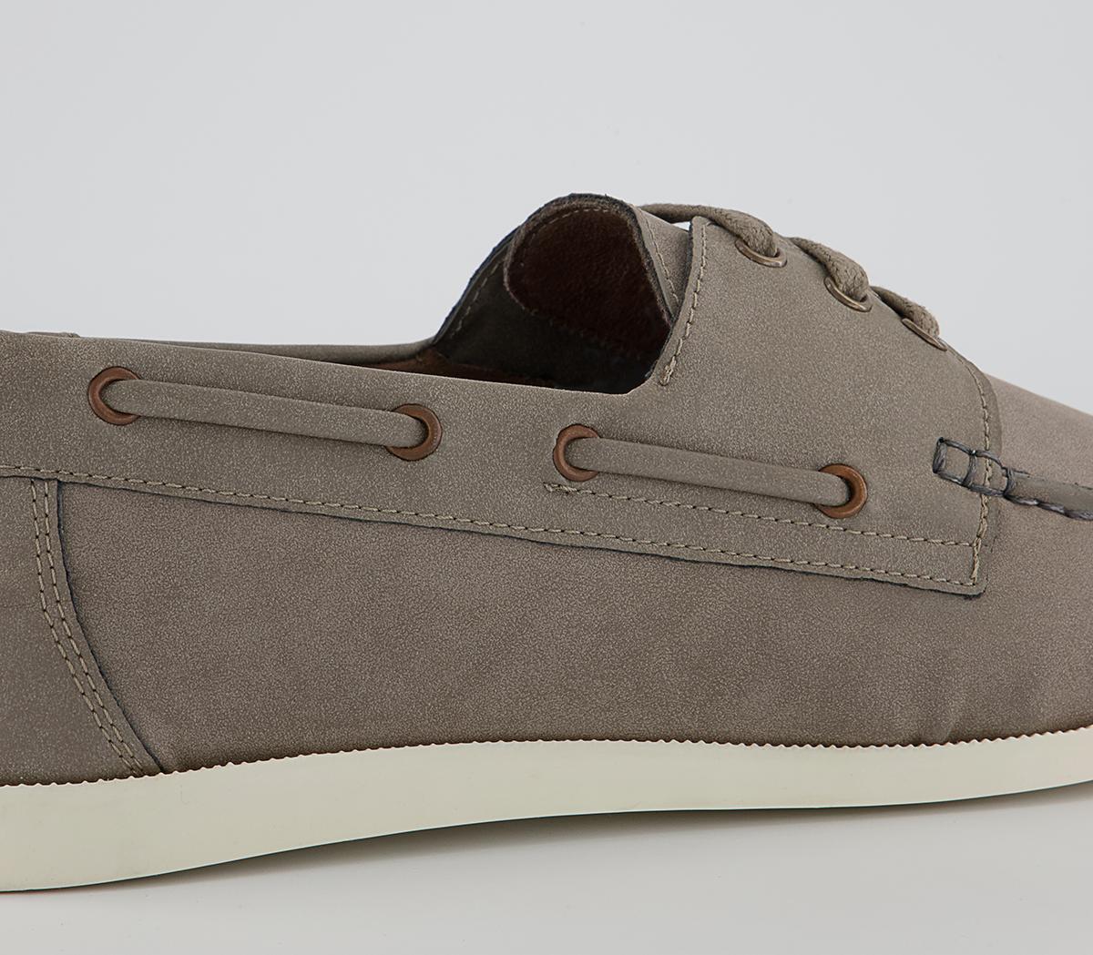 Office Cree Boat Shoes Office Cree Boat Shoes Grey
