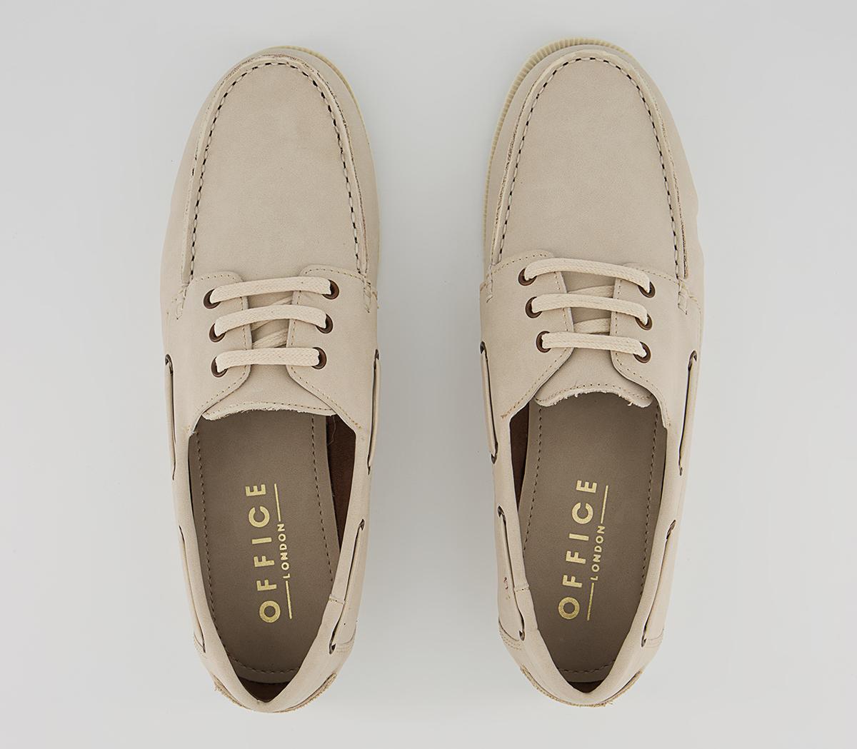 Office Cree Boat Shoes Office Cree Boat Shoes Beige