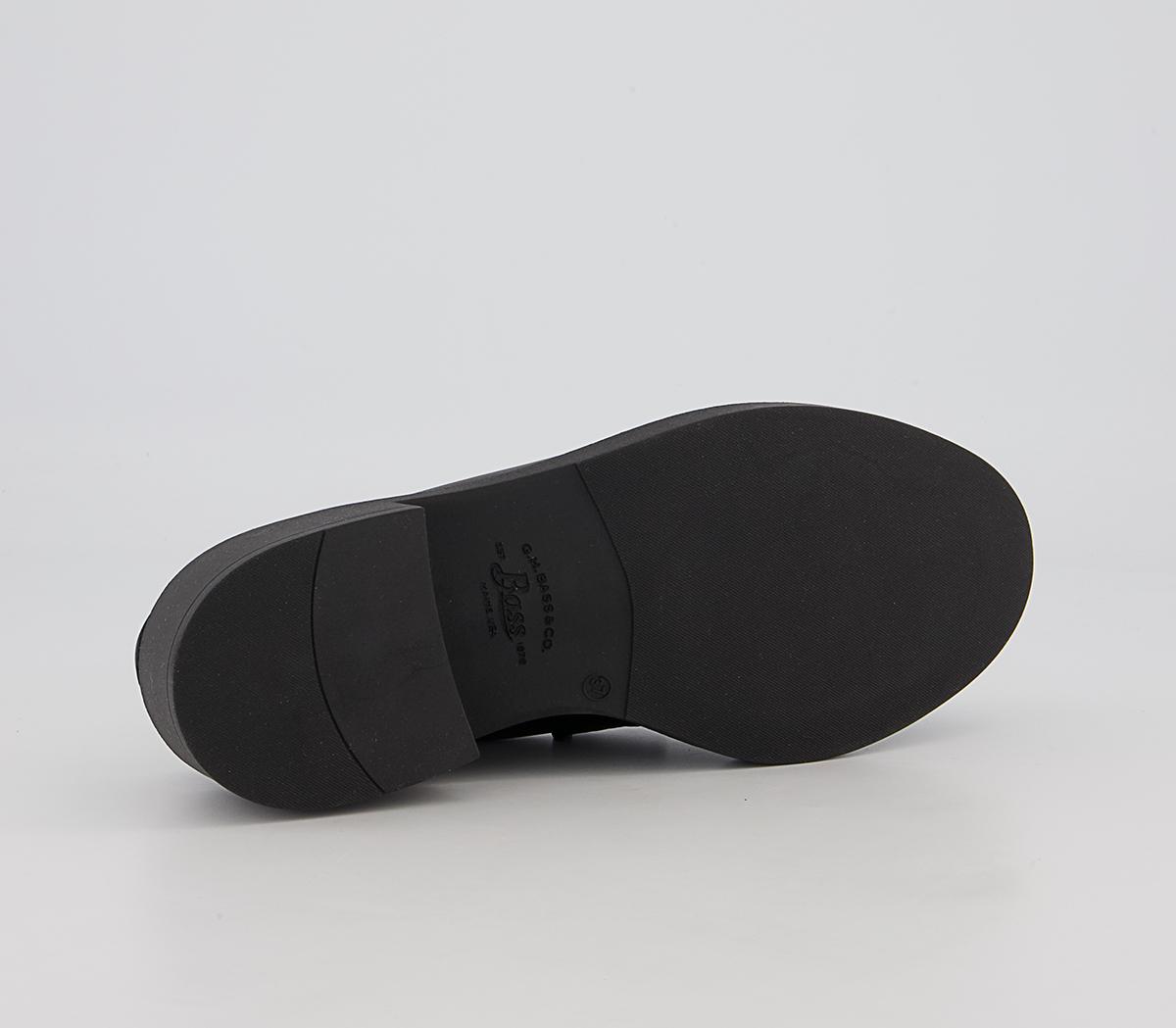 G.H Bass & Co Albany II Saddle Slide Loafers G.H Bass & Co Albany II Saddle Slide Loafers Black
