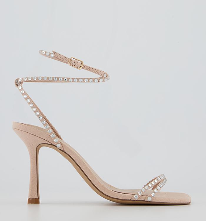 nude bridesmaid shoes