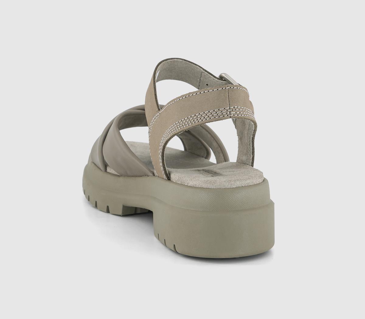 Timberland London Vibe X Strap Sandals Light Taupe - Women’s Sandals