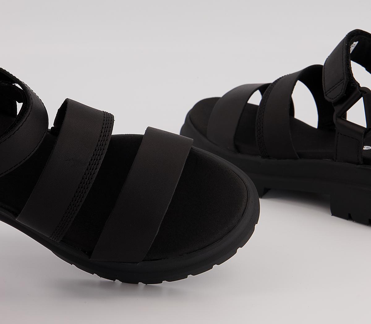TimberlandLondon Vibe 3 Band SandalsBlack Full Grain