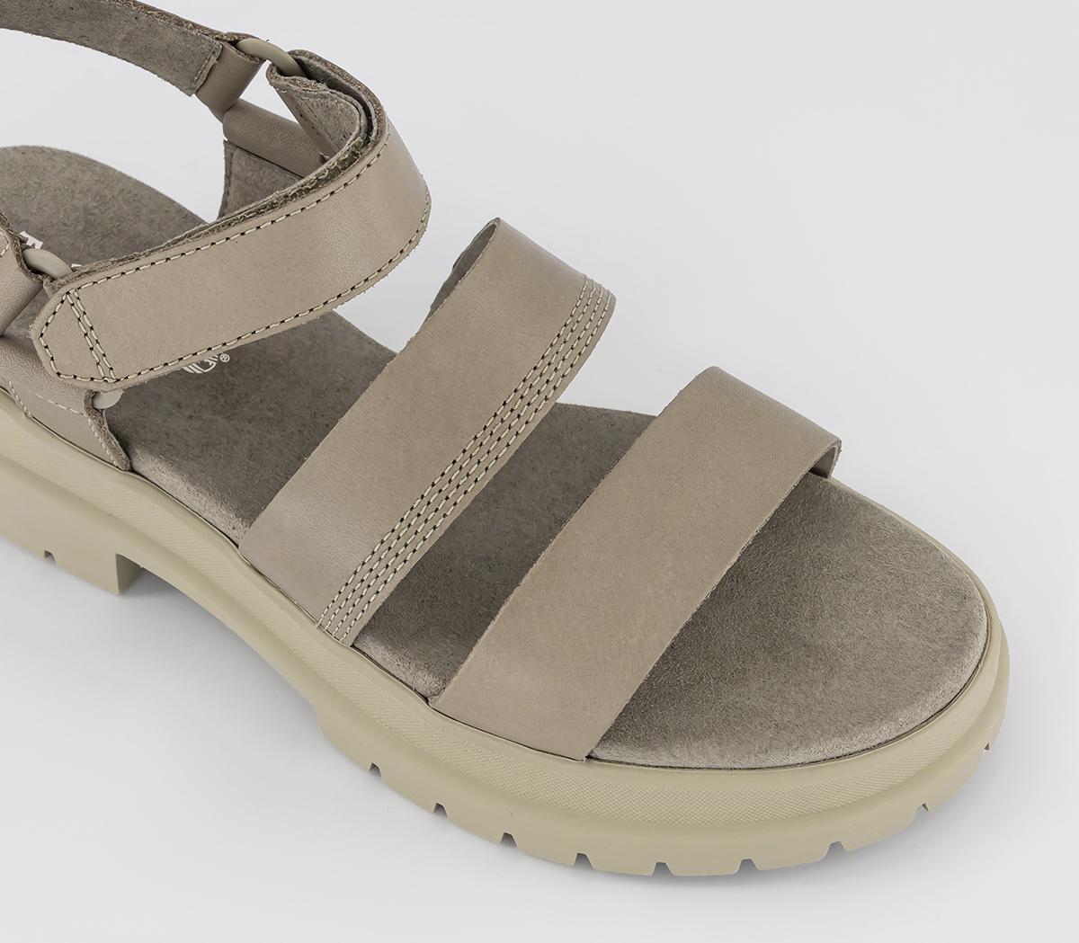 Timberland London Vibe 3 Band Sandals Timberland London Vibe 3 Band Sandals Lt Brown Full Grain