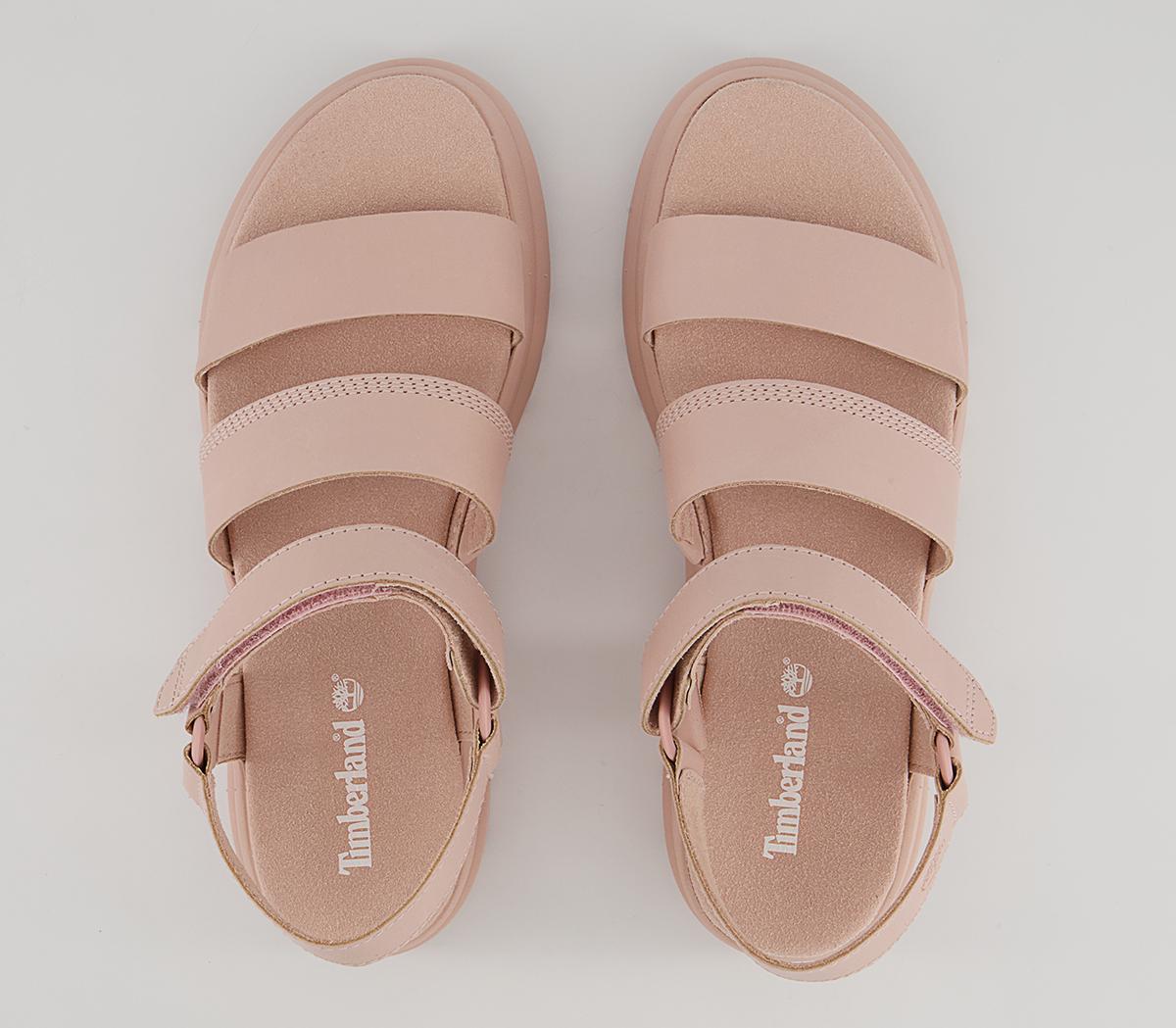 TimberlandLondon Vibe 3 Bands Sandals TimberlandLondon Vibe 3 Bands SandalsLight Pink Full Grain