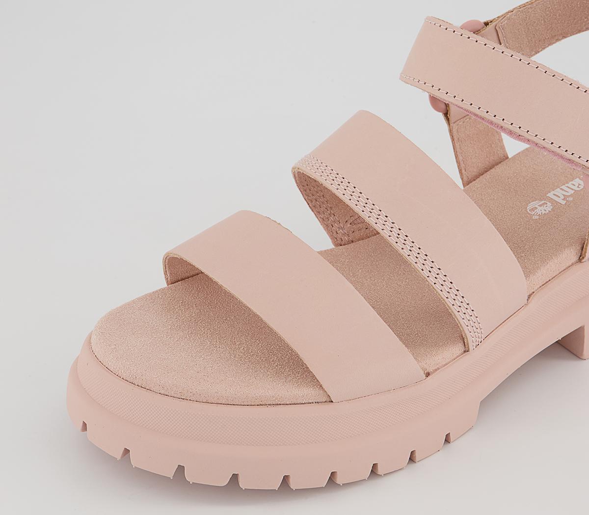 TimberlandLondon Vibe 3 Bands Sandals TimberlandLondon Vibe 3 Bands SandalsLight Pink Full Grain