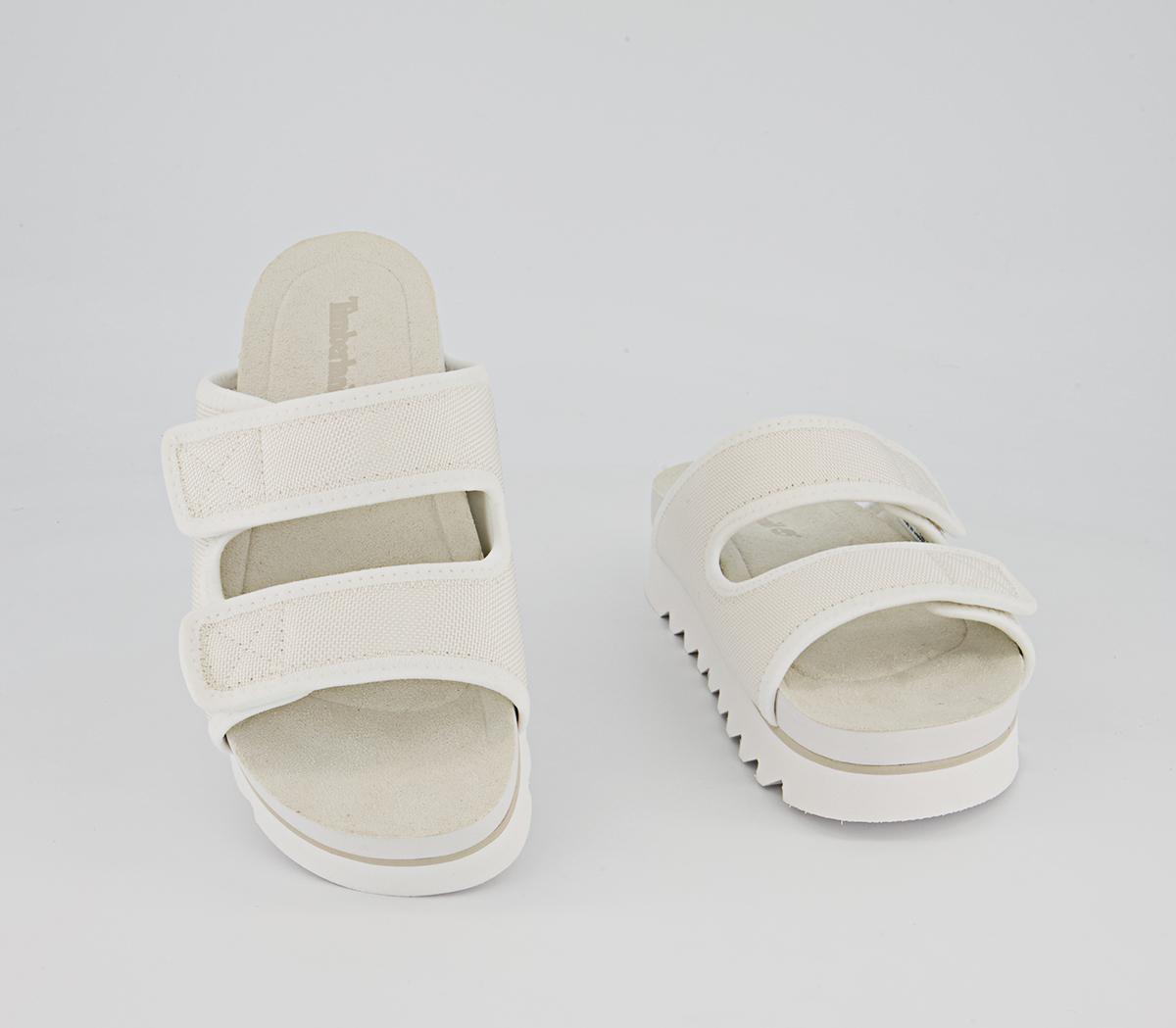 Timberland Santa Monica Sunrise Slide Sandals Timberland Santa Monica Sunrise Slide Sandals White