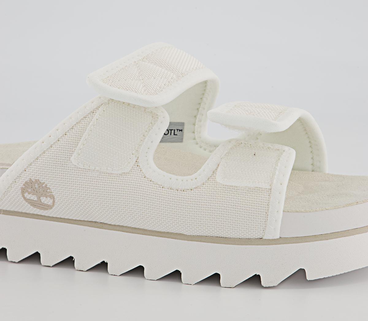 Timberland Santa Monica Sunrise Slide Sandals Timberland Santa Monica Sunrise Slide Sandals White