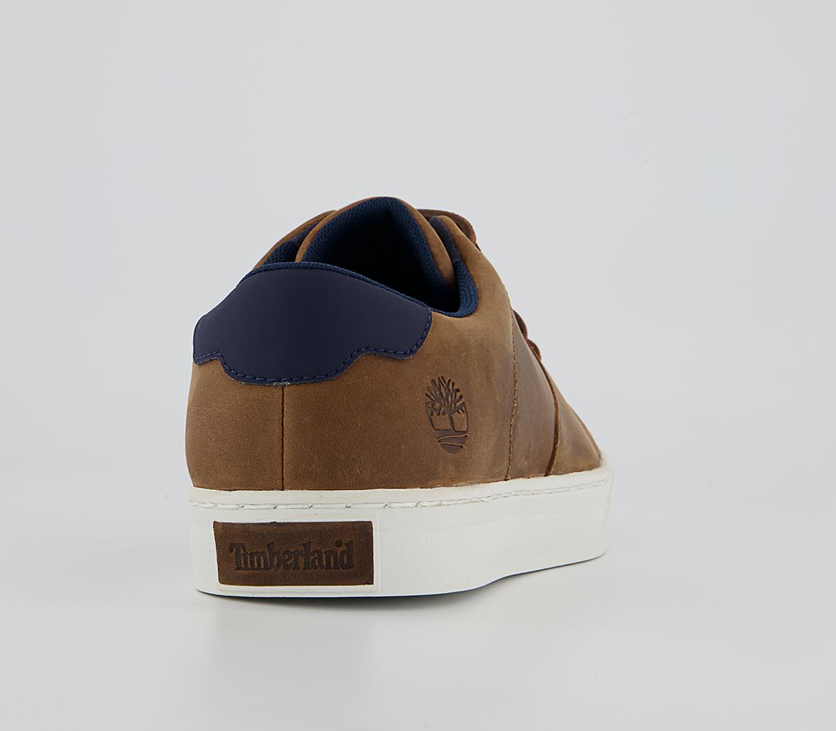 Timberland Adv 2.0 Cupsole Leather Ox Trainers Timberland Adv 2.0 Cupsole Leather Ox Trainers Medium Brown Full Grain