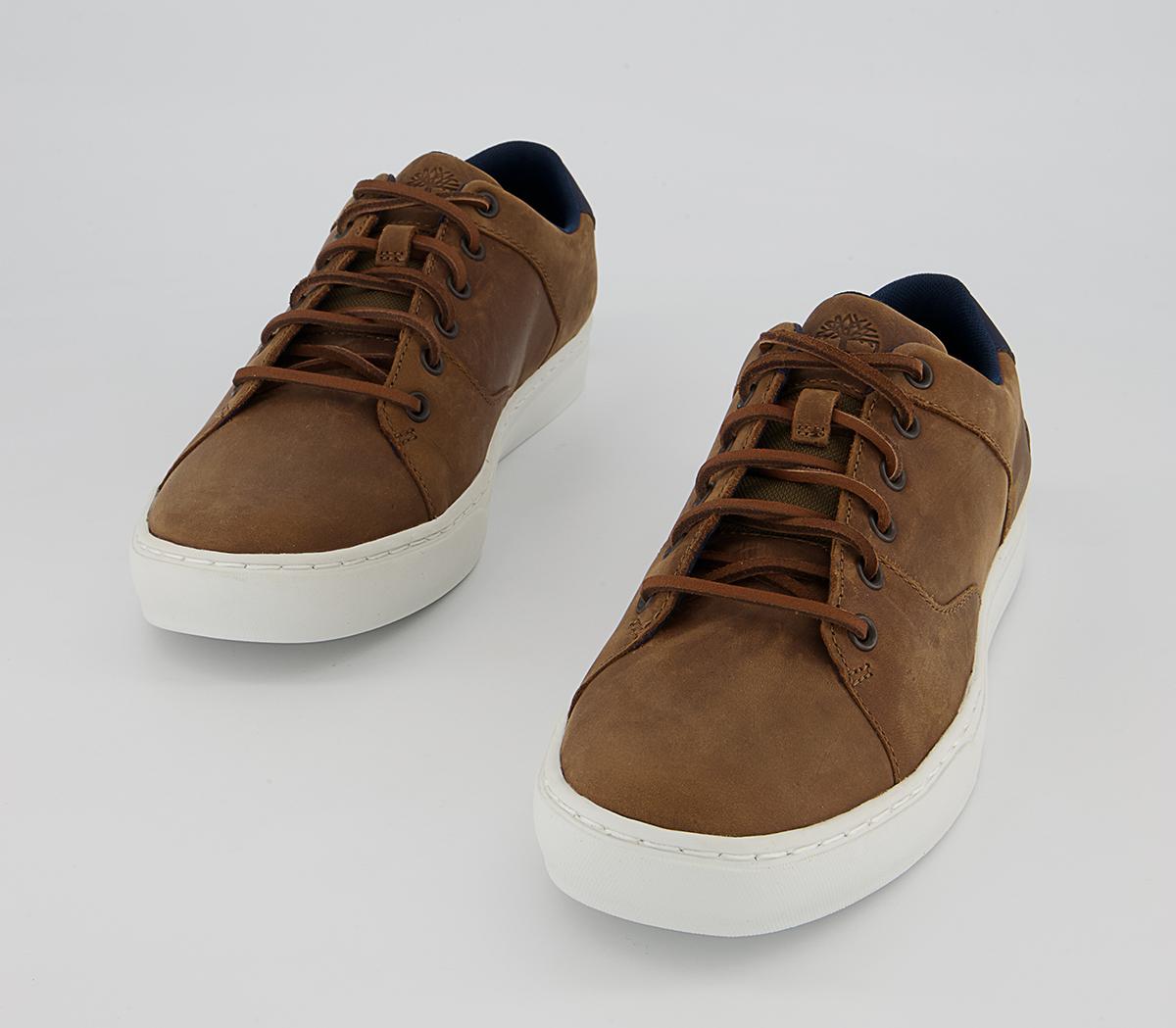 Timberland Adv 2.0 Cupsole Leather Ox Trainers Timberland Adv 2.0 Cupsole Leather Ox Trainers Medium Brown Full Grain