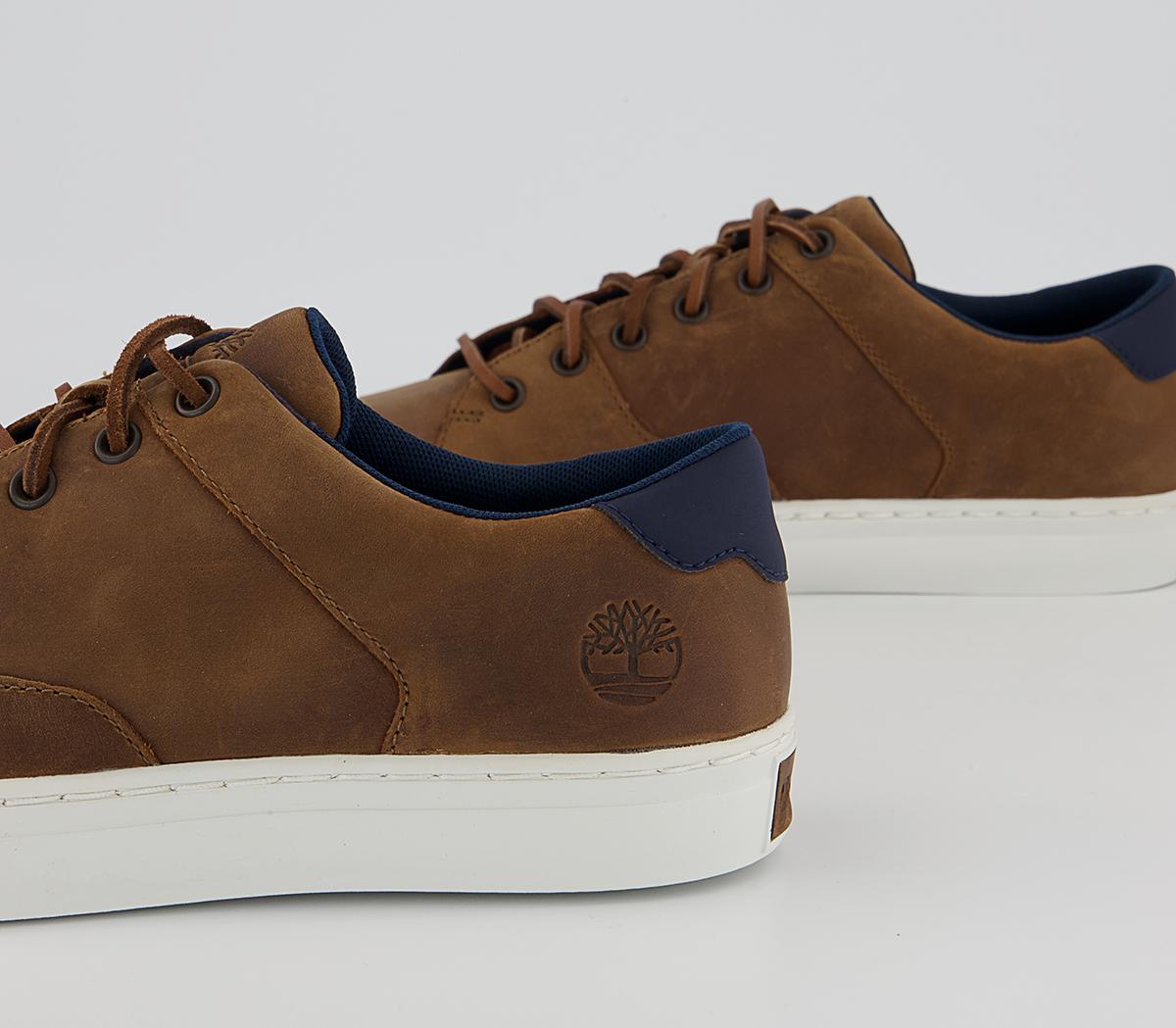 Timberland Adv 2.0 Cupsole Leather Ox Trainers Timberland Adv 2.0 Cupsole Leather Ox Trainers Medium Brown Full Grain