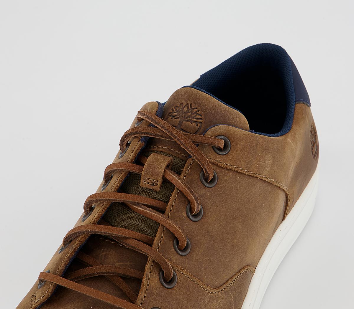 Timberland Adv 2.0 Cupsole Leather Ox Trainers Timberland Adv 2.0 Cupsole Leather Ox Trainers Medium Brown Full Grain