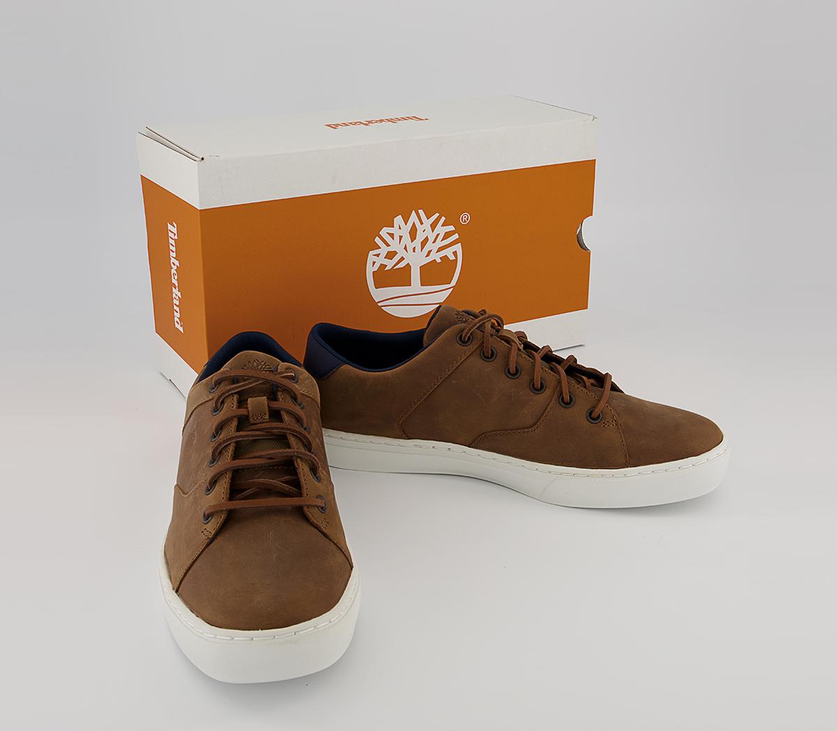 Timberland Adv 2.0 Cupsole Leather Ox Trainers Timberland Adv 2.0 Cupsole Leather Ox Trainers Medium Brown Full Grain