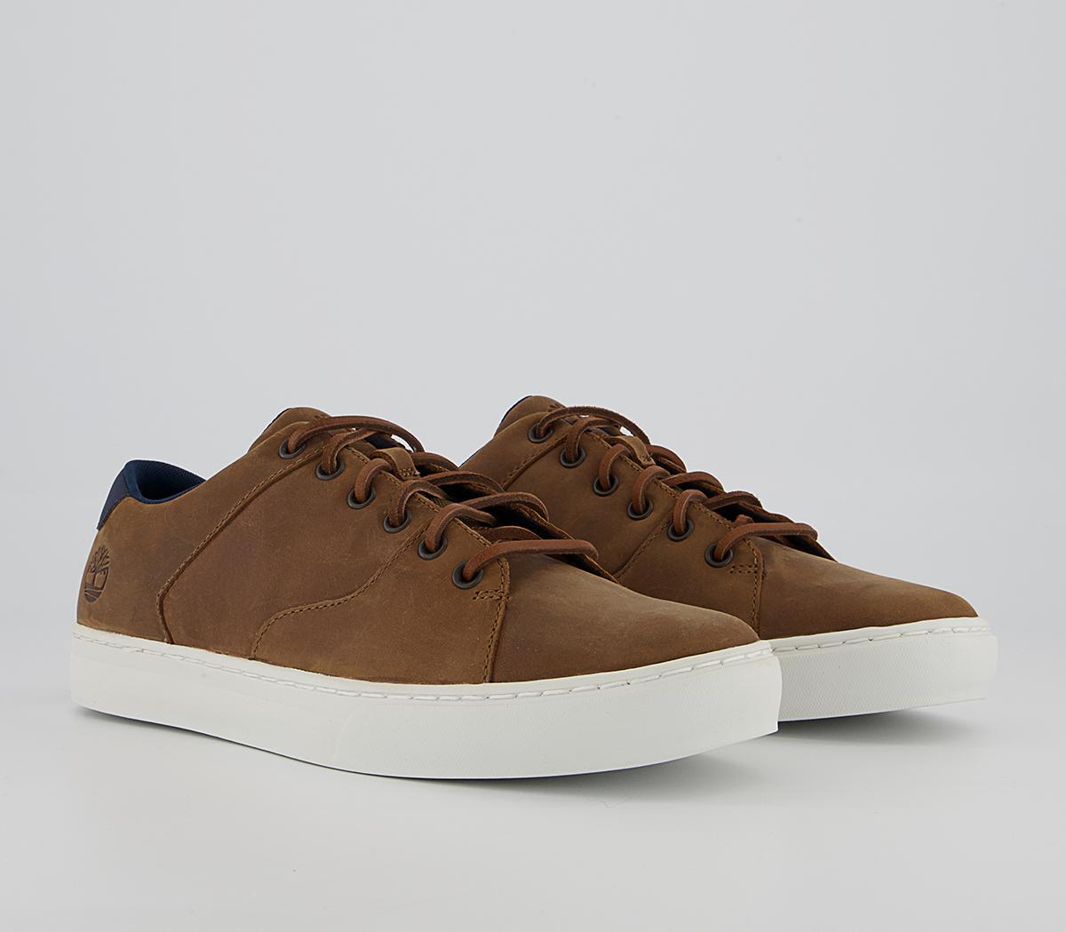 Timberland Adv 2.0 Cupsole Leather Ox Trainers Timberland Adv 2.0 Cupsole Leather Ox Trainers Medium Brown Full Grain