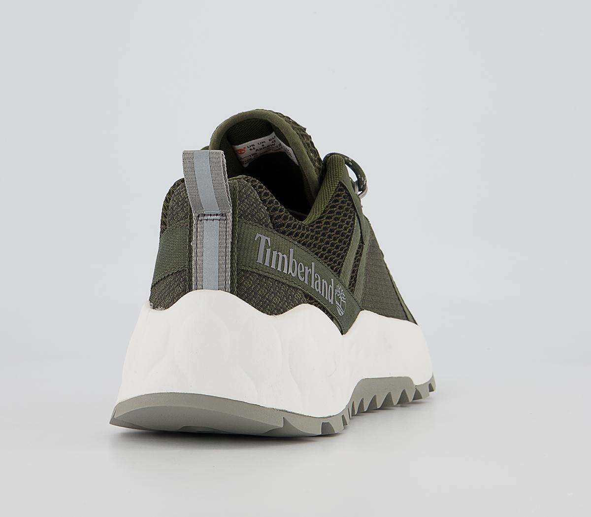 Timberland Solar Wave Lt Low Trainers Timberland Solar Wave Lt Low Trainers Dark Green Mesh