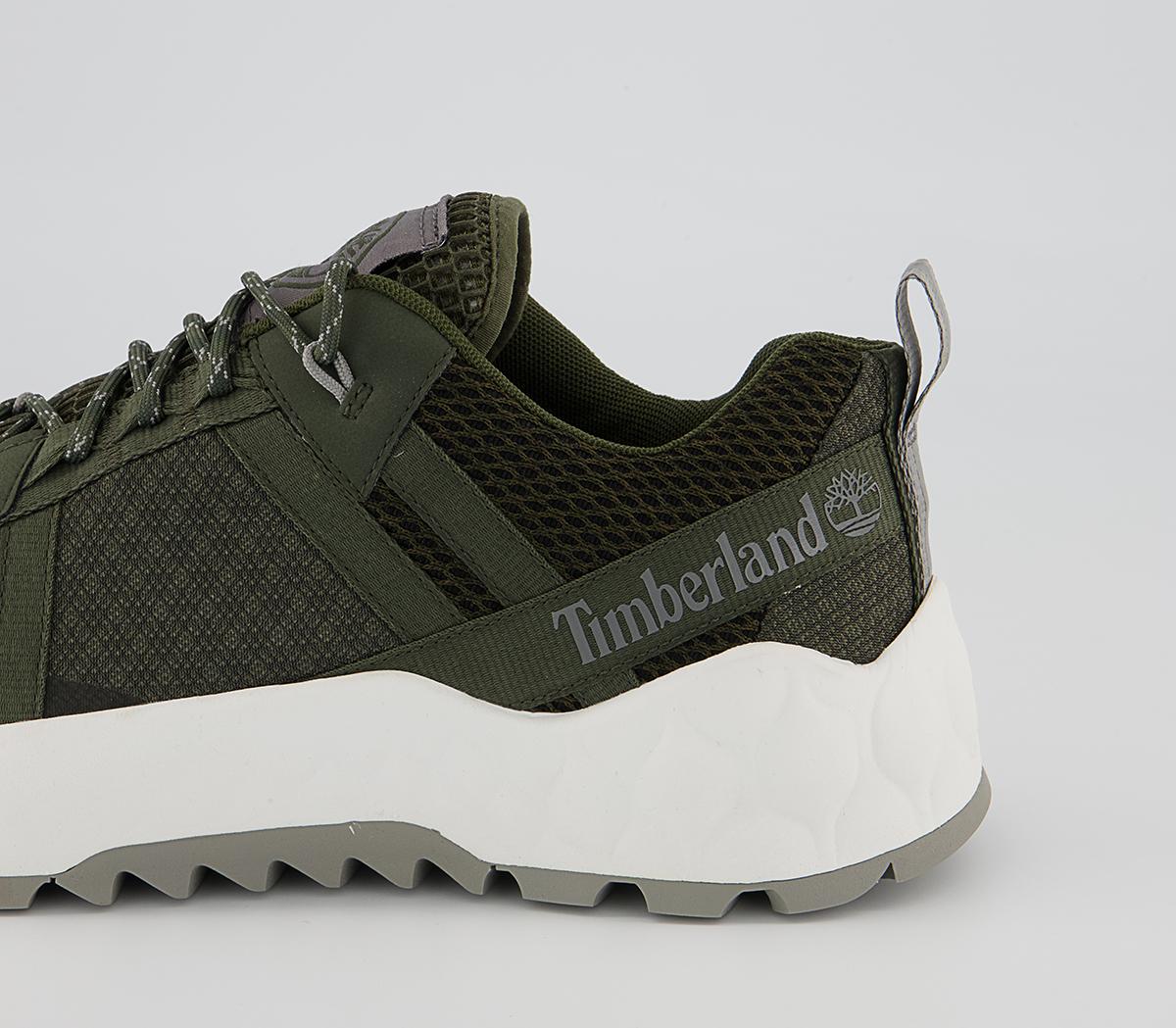 Timberland Solar Wave Lt Low Trainers Timberland Solar Wave Lt Low Trainers Dark Green Mesh