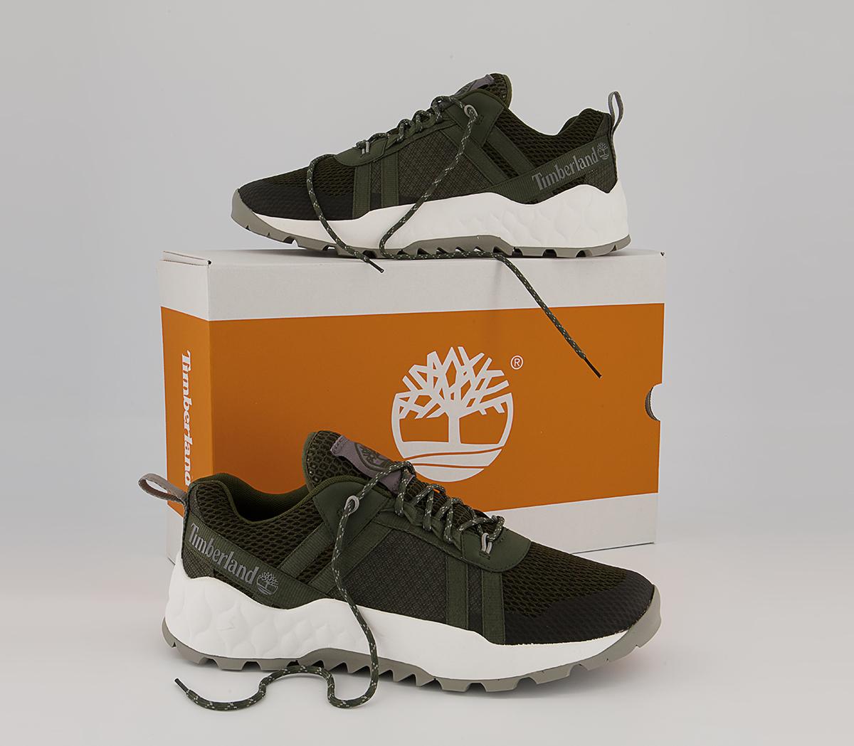 Timberland Solar Wave Lt Low Trainers Timberland Solar Wave Lt Low Trainers Dark Green Mesh