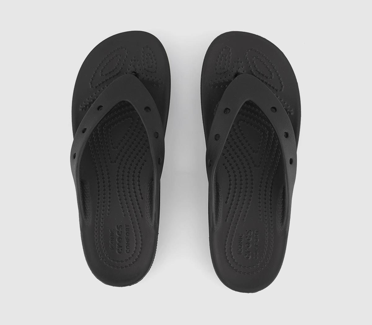 Crocs Classic Platform Flip Flops Crocs Classic Platform Flip Flops Black