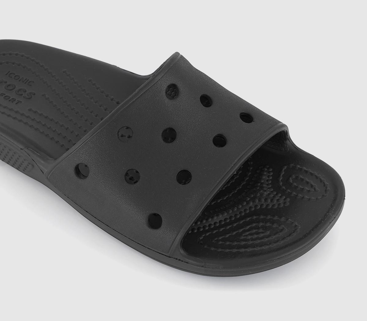 Crocs Classic Sliders Black - Women’s Sliders