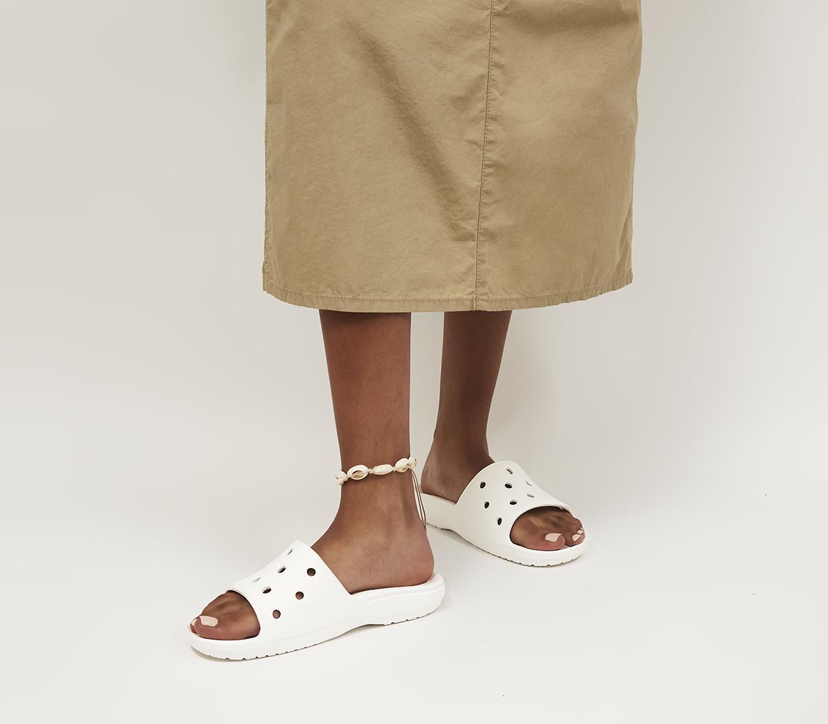 CrocsClassic Sliders CrocsClassic SlidersWhite