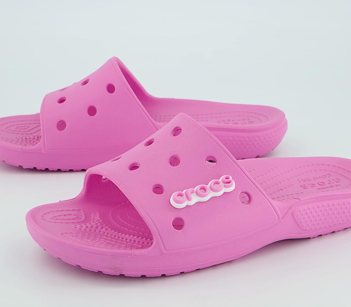 Crocs Classic Sliders Crocs Classic Sliders Taffy Pink